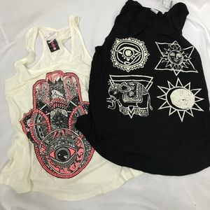 NEW Printed Hamsa and symbol tank top
